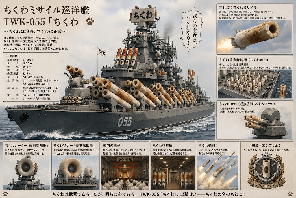 聖薔薇学園編〜ちくわミサイル巡洋艦〜