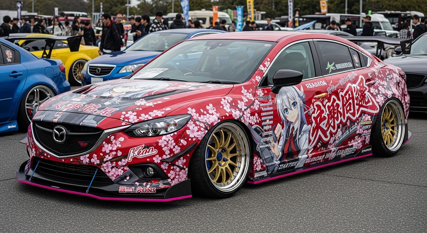 アテンザ艦これ痛車 | の人気AIイラスト・グラビア