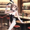 バーのバニーガール 4枚目