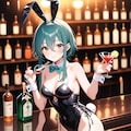 バーのバニーガール 6枚目