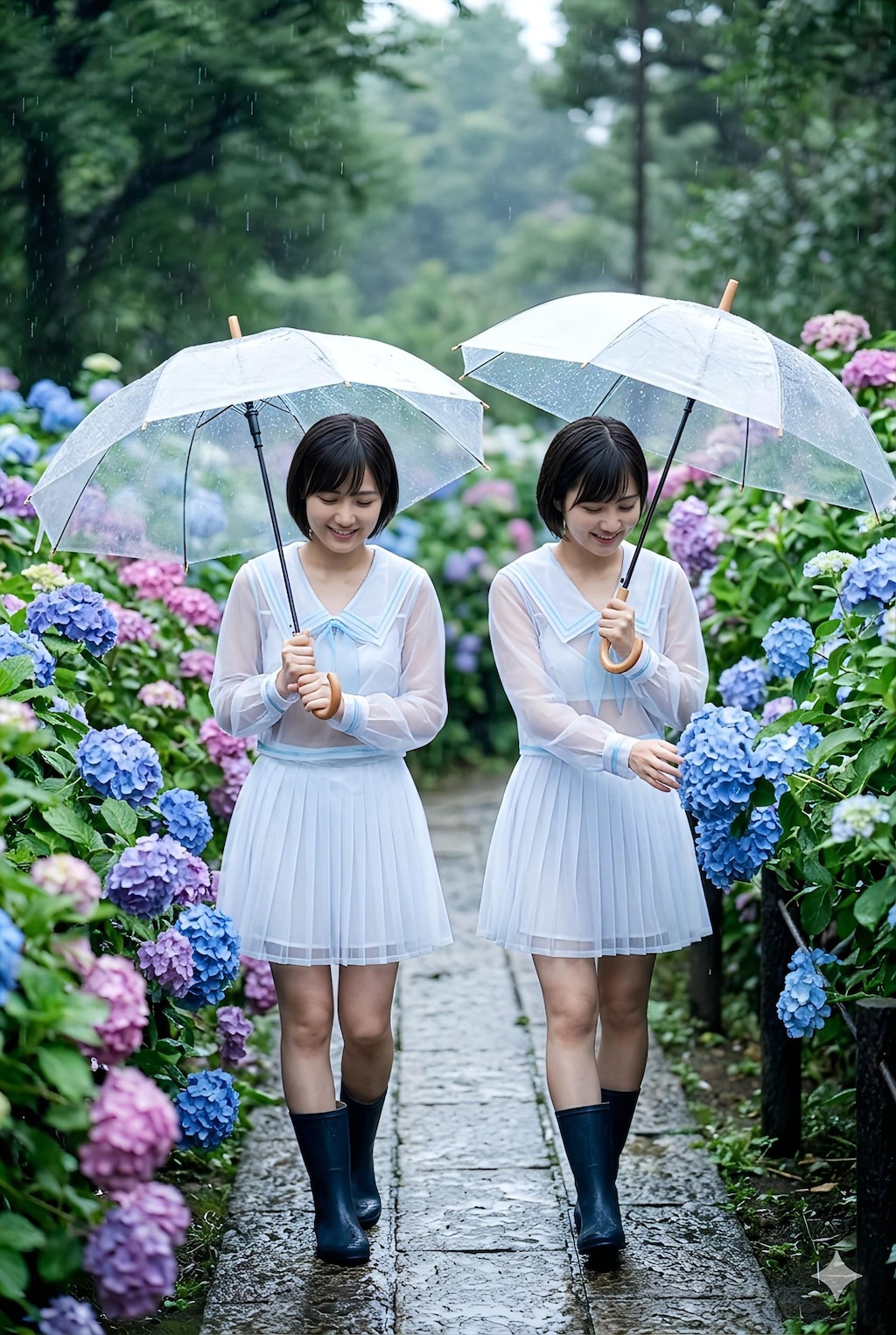 紫陽花の季節