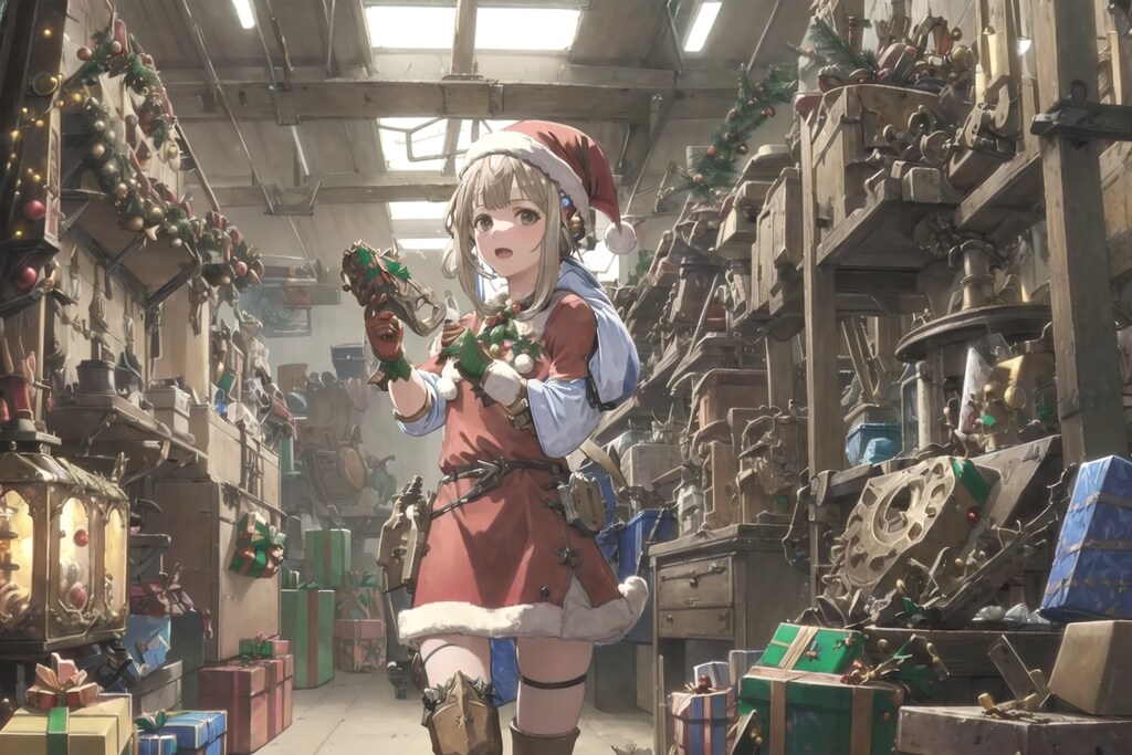 ジャンクアトリエのクリスマス