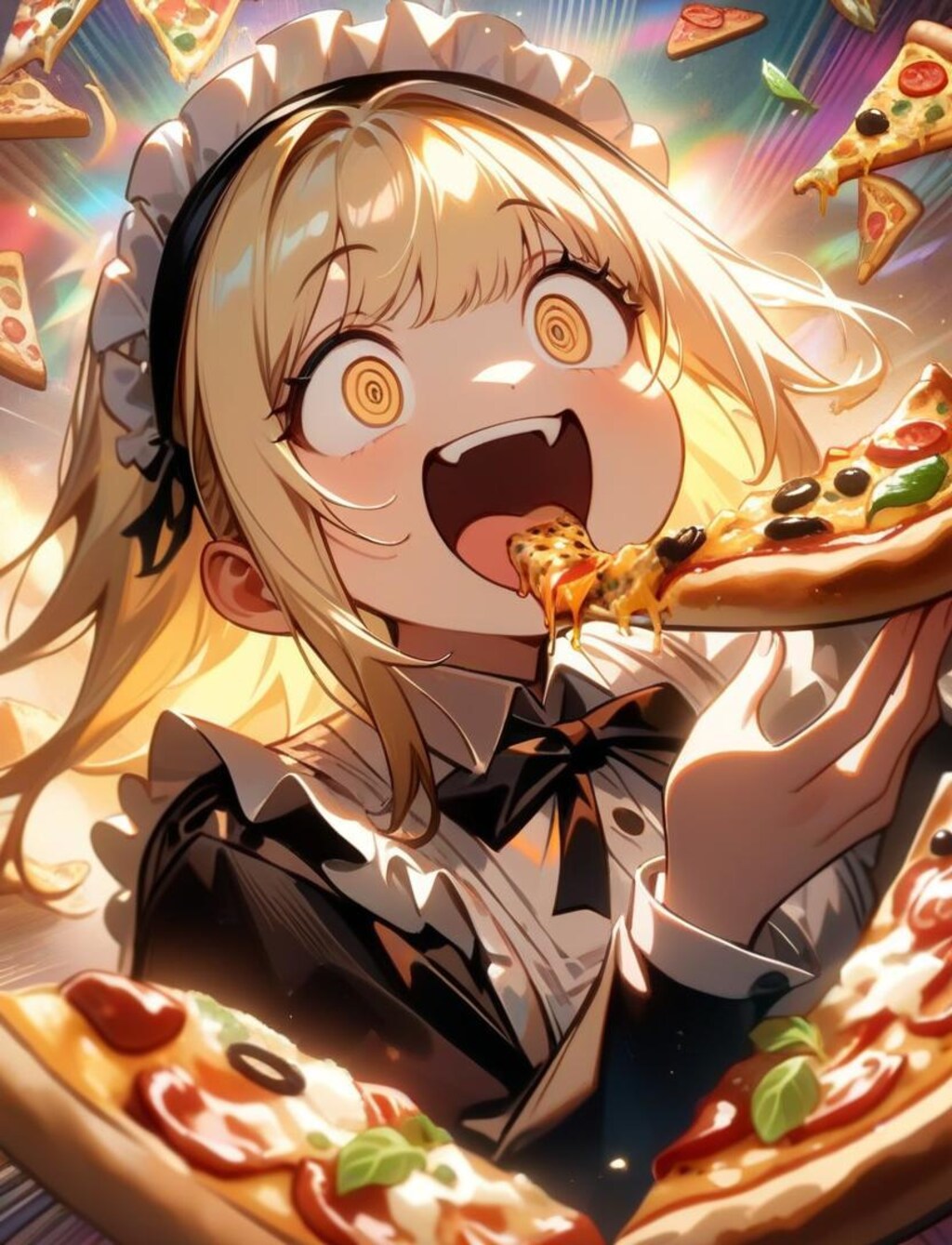 天界のおピッツァと魔界のおピッツァ、からの