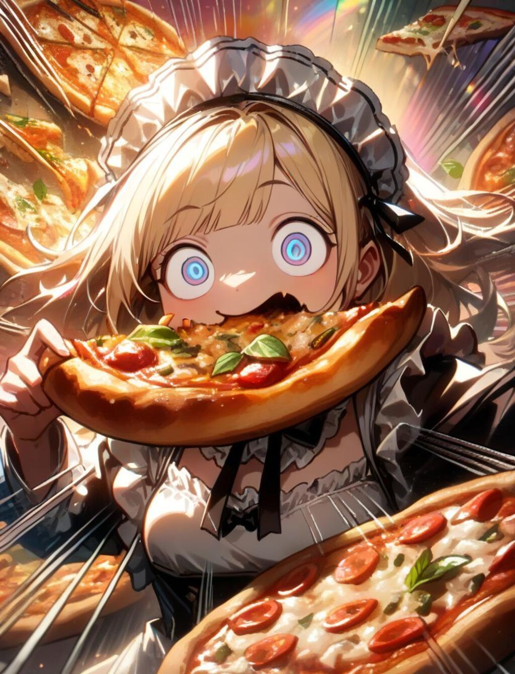 天界のおピッツァと魔界のおピッツァ、からの