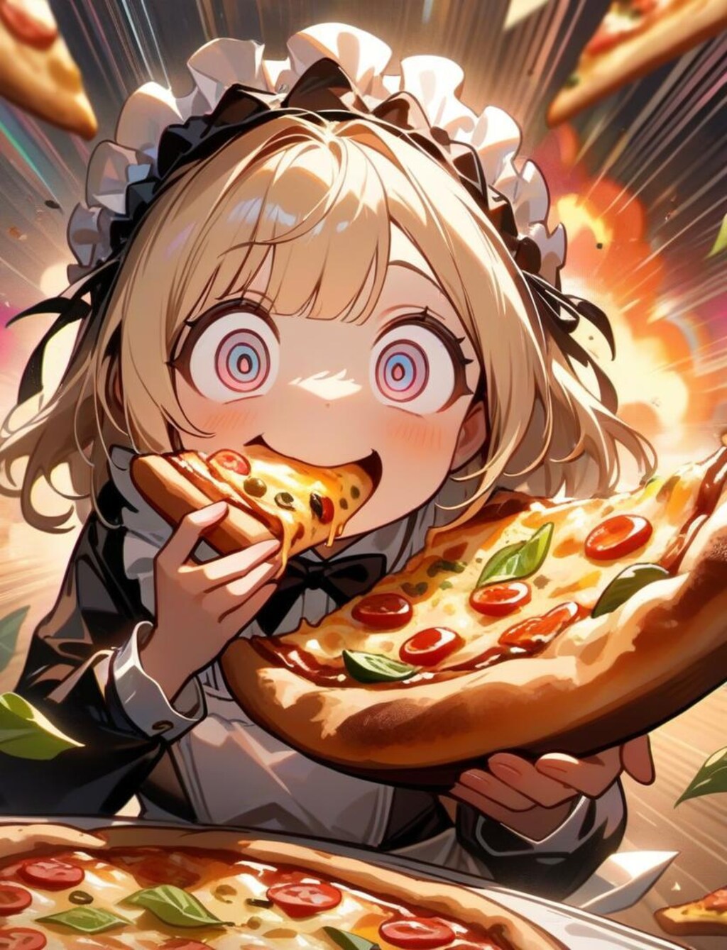 天界のおピッツァと魔界のおピッツァ、からの