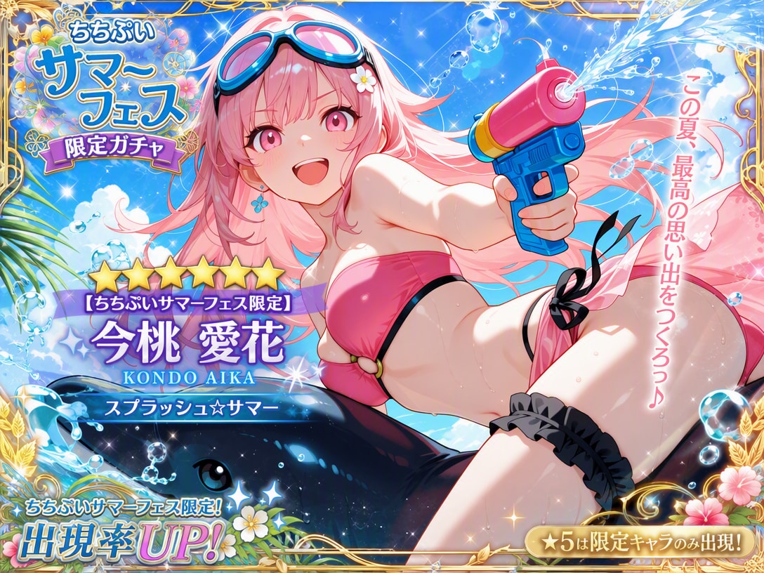 【限定ガチャ】今桃愛花（水着）