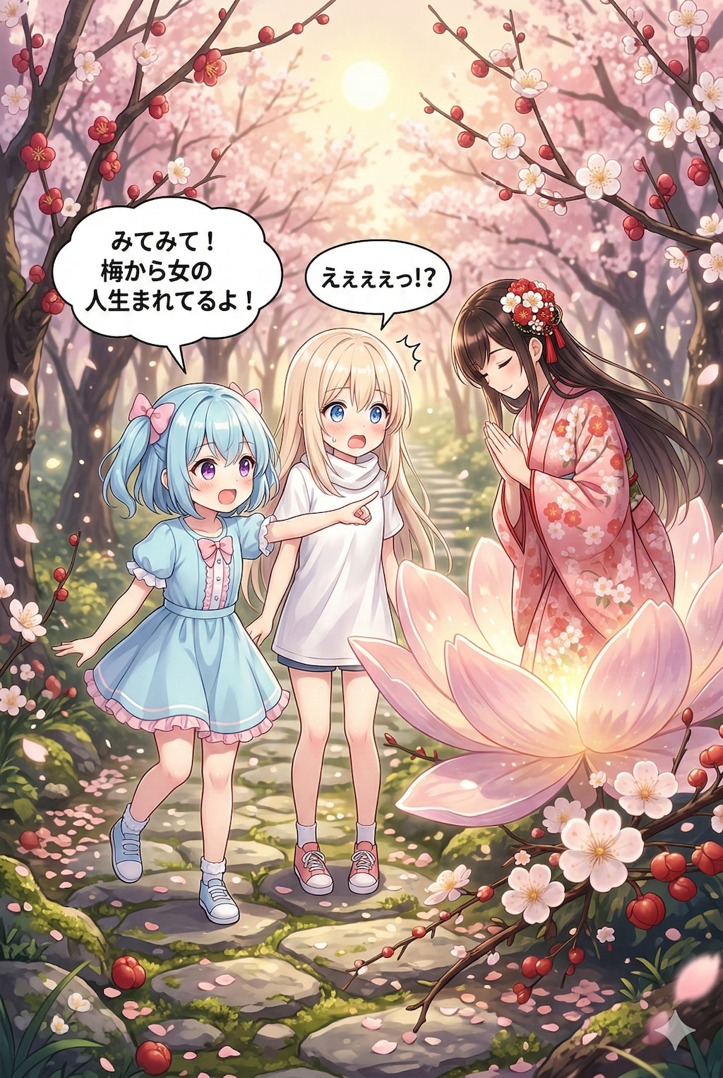 梅子さんが生まれたよ⭐️