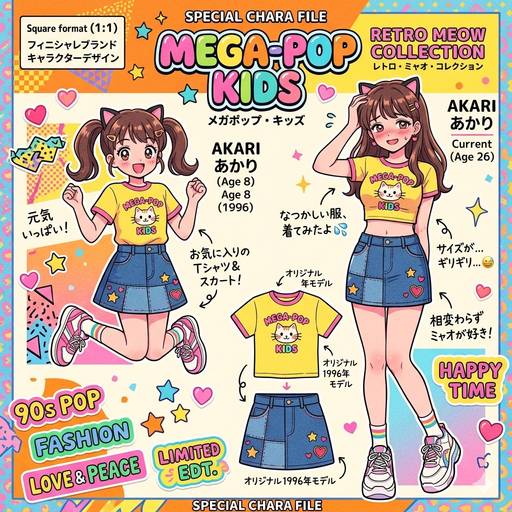 女児服ビフォーアフター