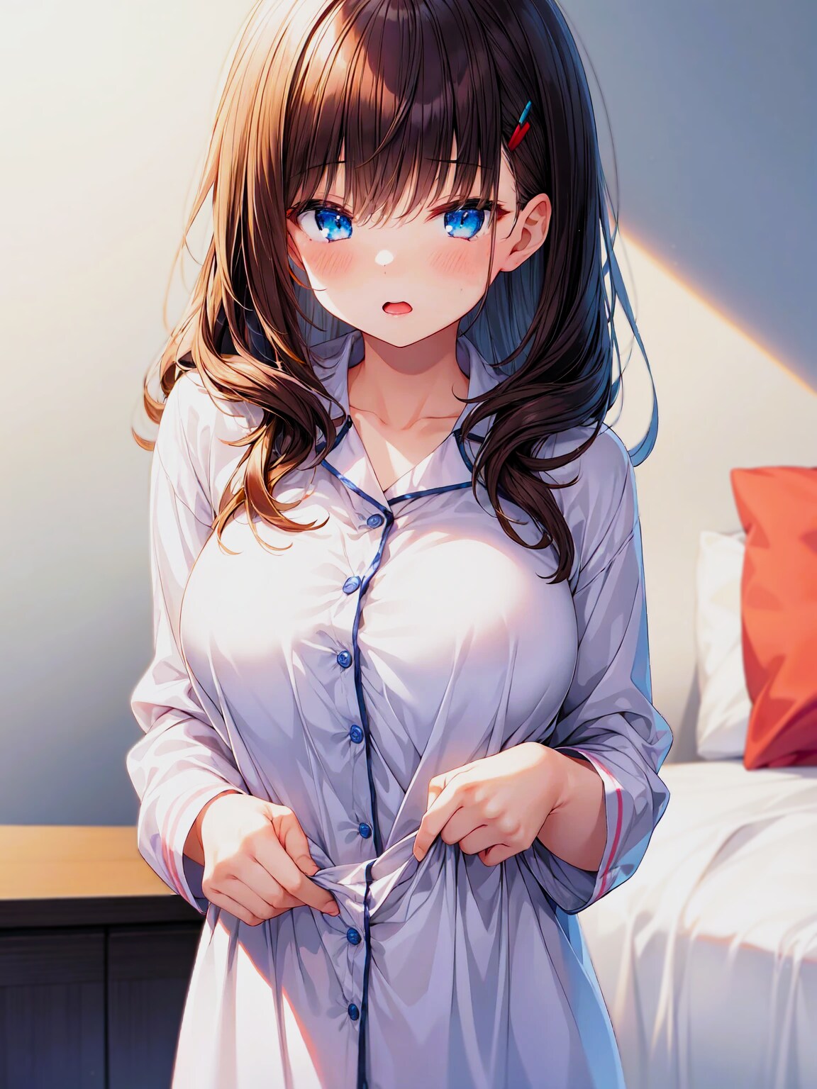 あの……着替えたいんだけど