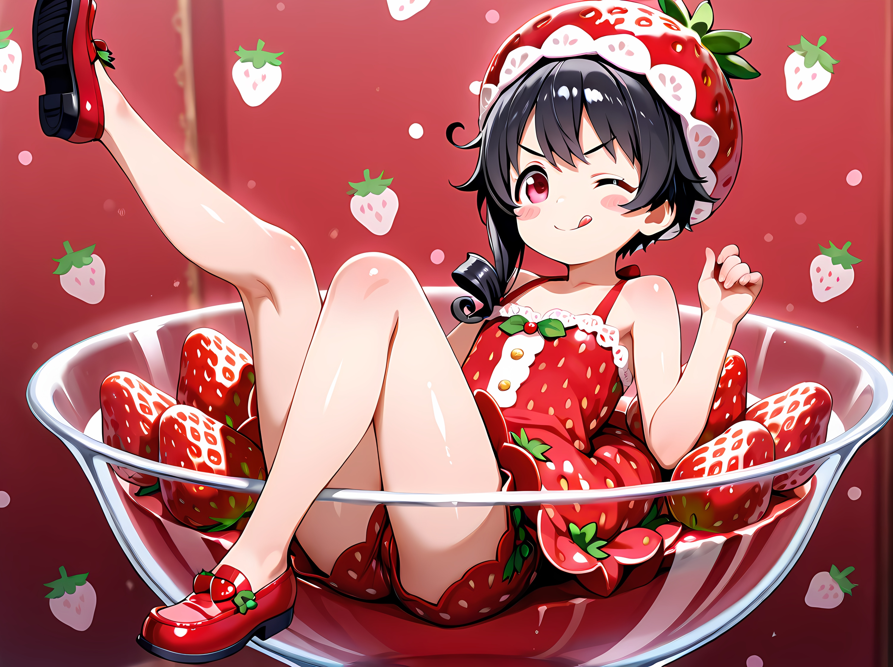 苺姫🍓 | の人気AIイラスト・グラビア