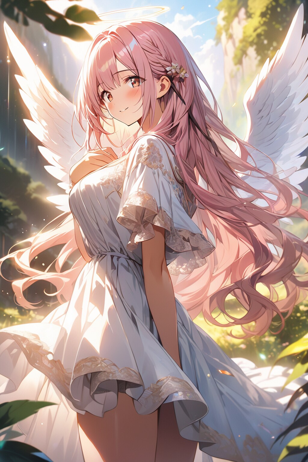 天使さん頑張ります(VEGA) | の人気AIイラスト・グラビア