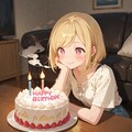 happy birthday🎂リーシャちゃん 3枚目