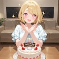 happy birthday🎂リーシャちゃん 2枚目
