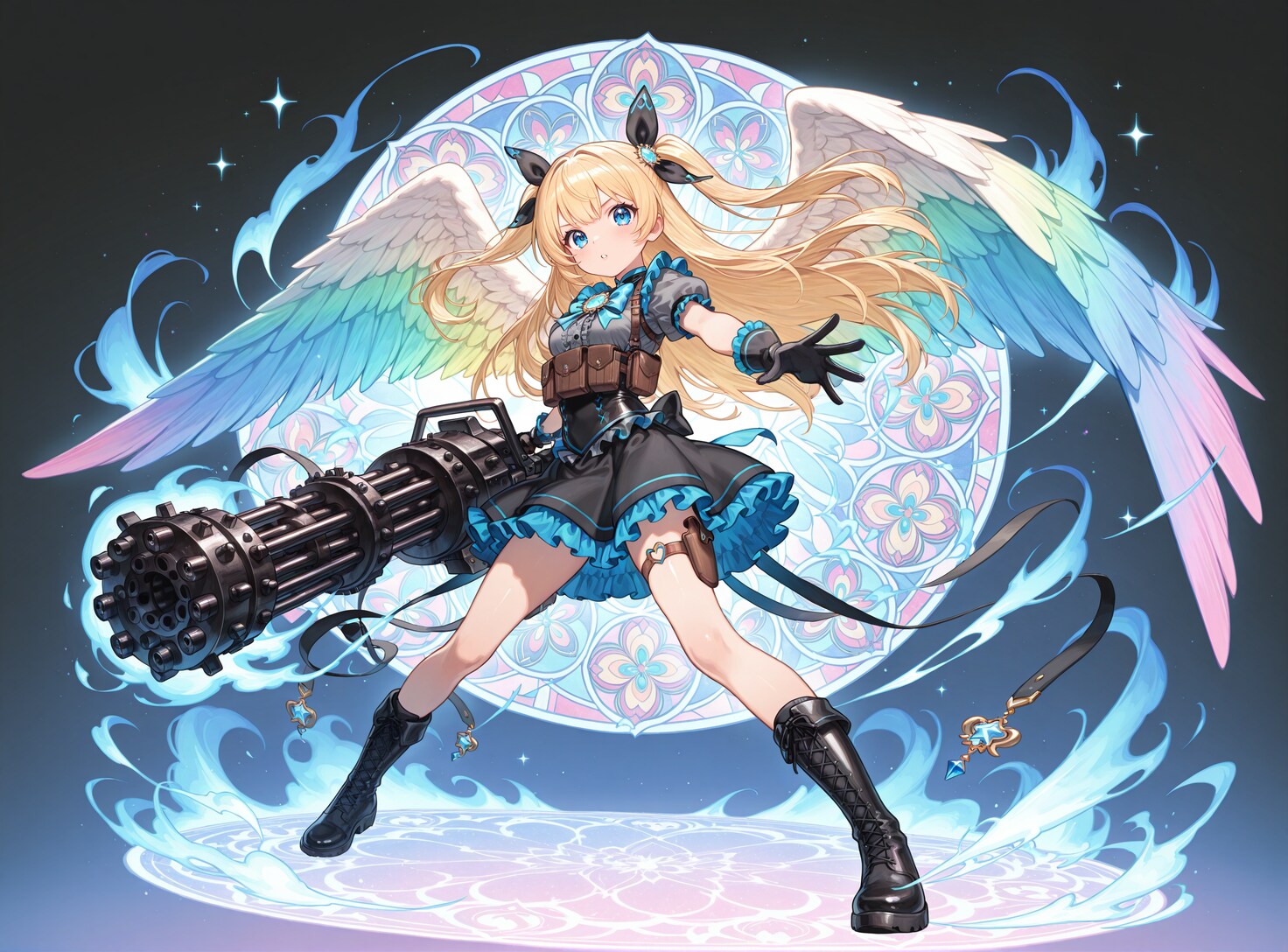 武装魔法少女 チェーンガン | の人気AIイラスト・グラビア