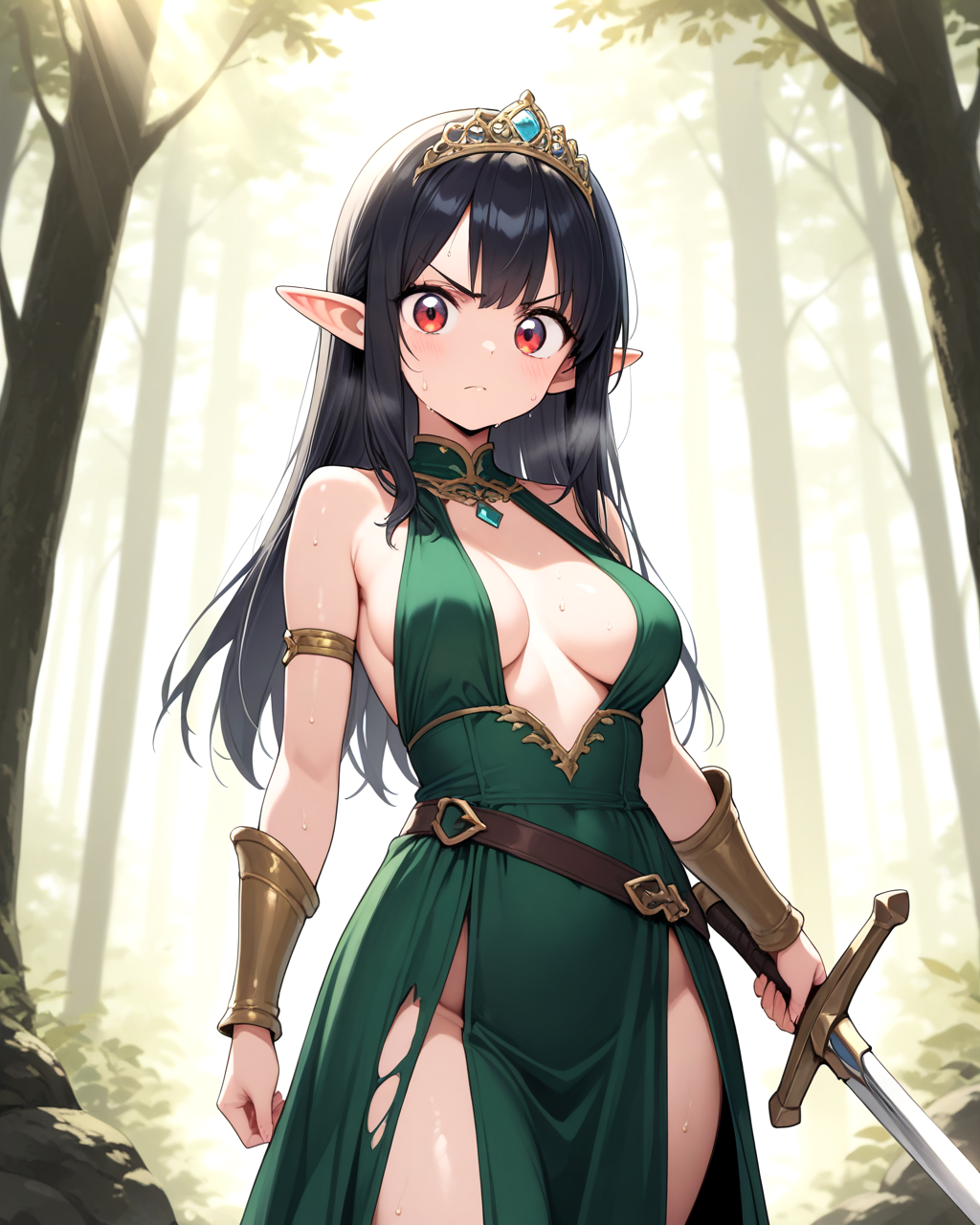 実はエルフの王女様だったリナちゃん