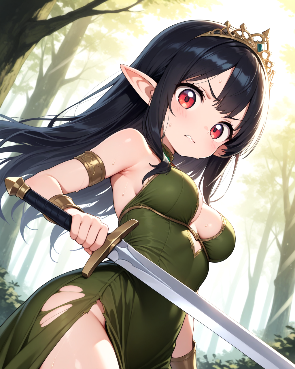 実はエルフの王女様だったリナちゃん