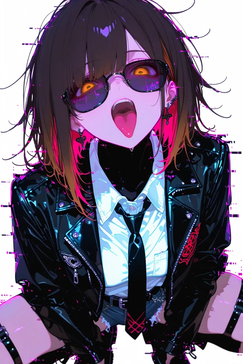 威嚇 | の人気AIイラスト・グラビア