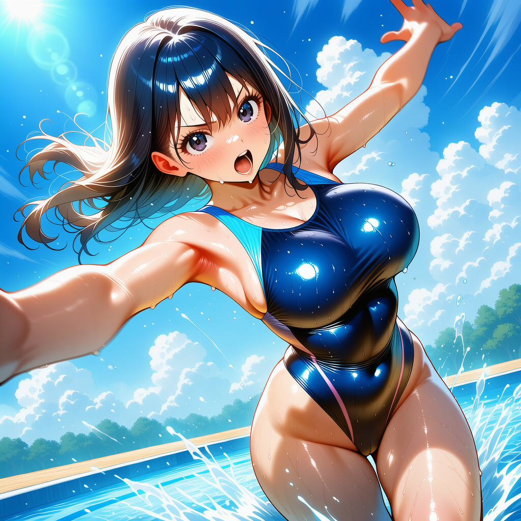 【オリジナル】新ヒロインの蒼井波音さんを投稿しますの