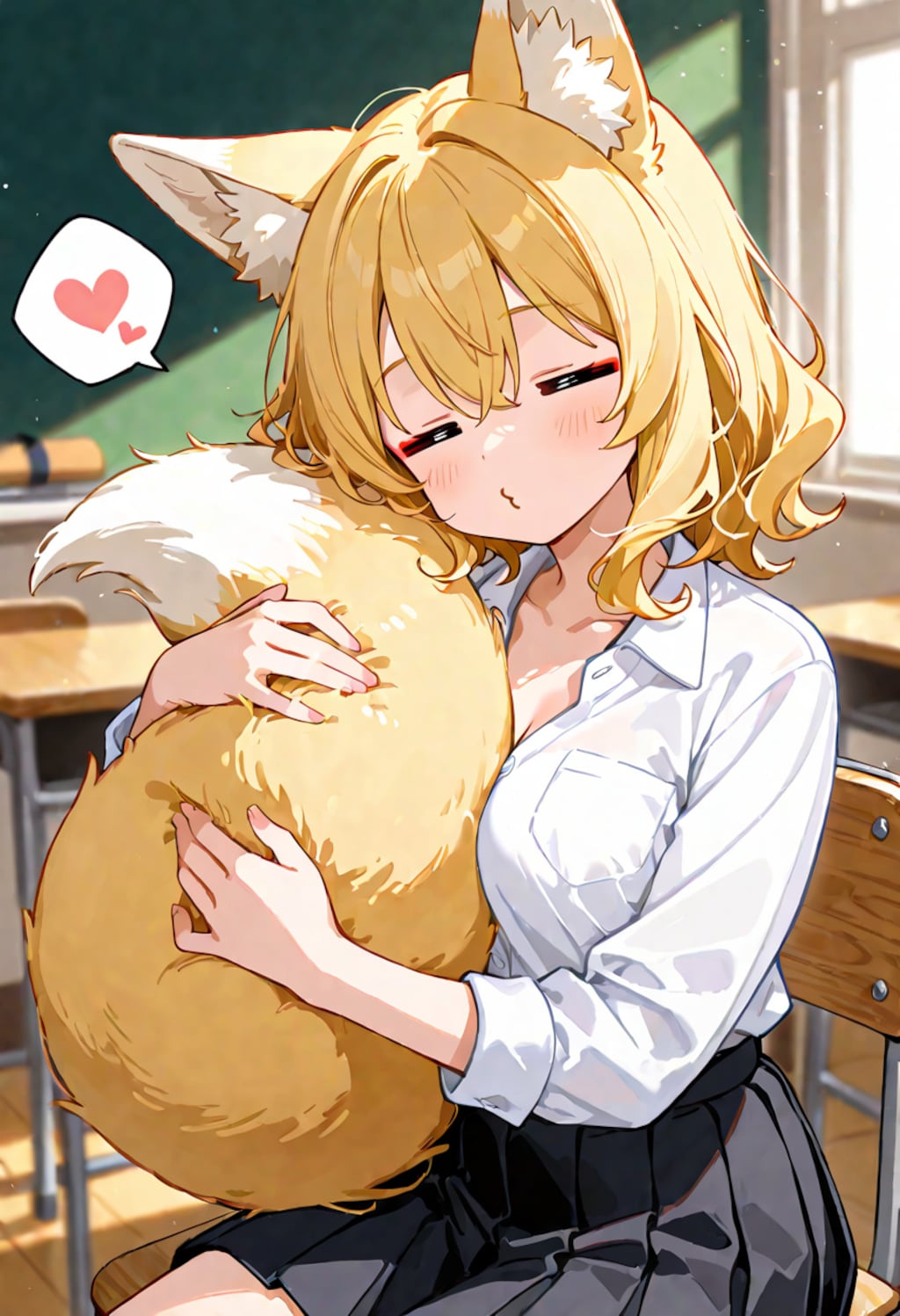 魅惑のモフモフしっぽ