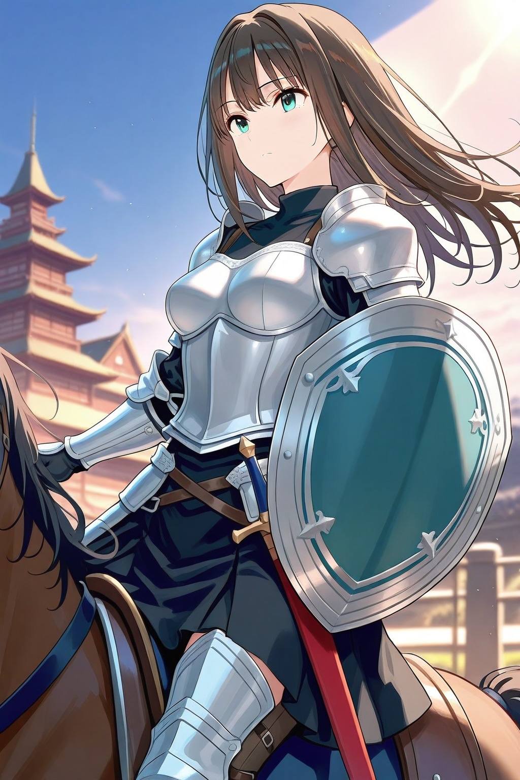 騎士装備のしぶりん