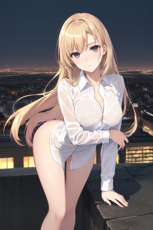 深夜のグラビア撮影02