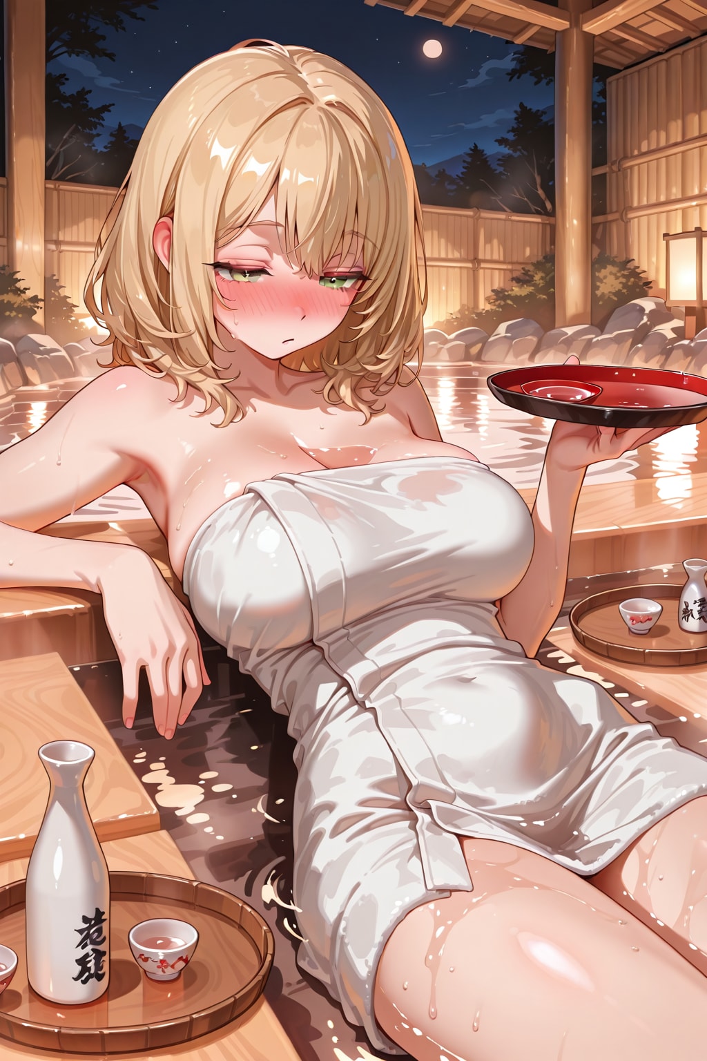 沙也ちゃんin温泉