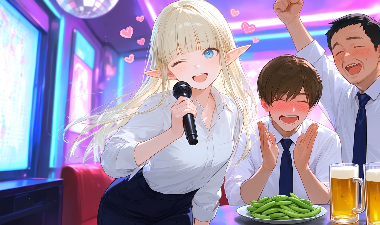 それいけエルフ部長9 | の人気AIイラスト・グラビア