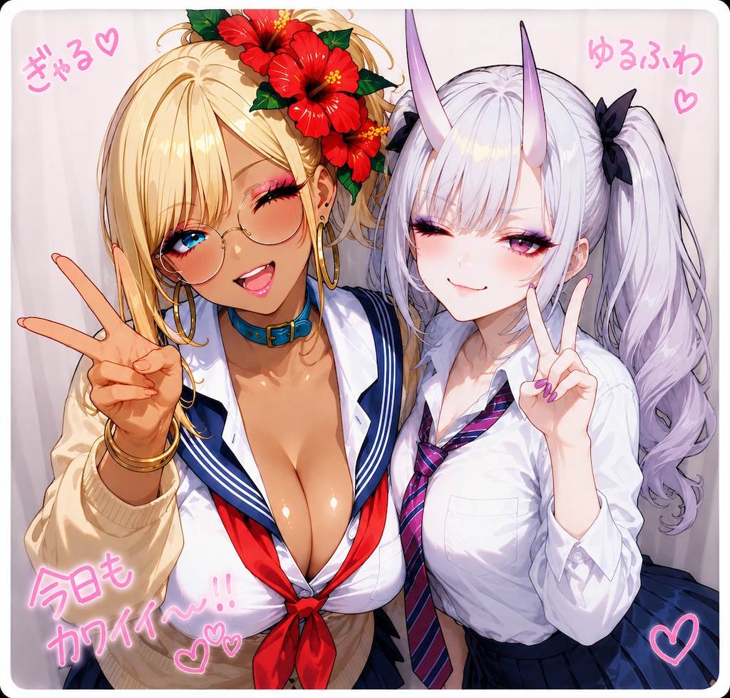 プリクラツーショット
