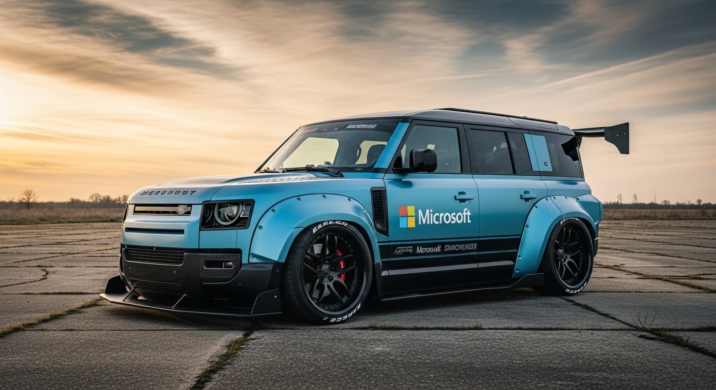 マイクロソフトランドローバーのドリ車 | の人気AIイラスト・グラビア