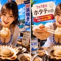 今日の１枚(7月18日)ホタテの日 2枚目