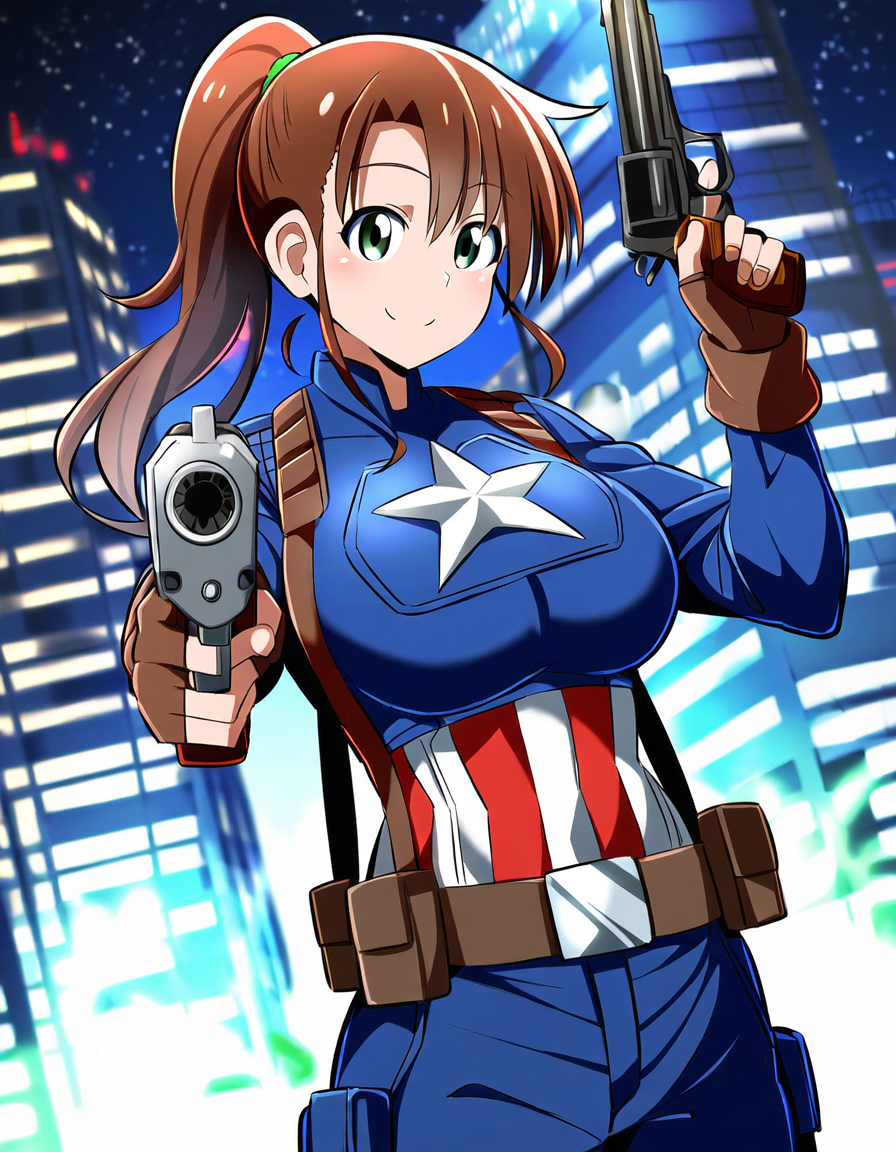 二丁拳銃 | の人気AIイラスト・グラビア