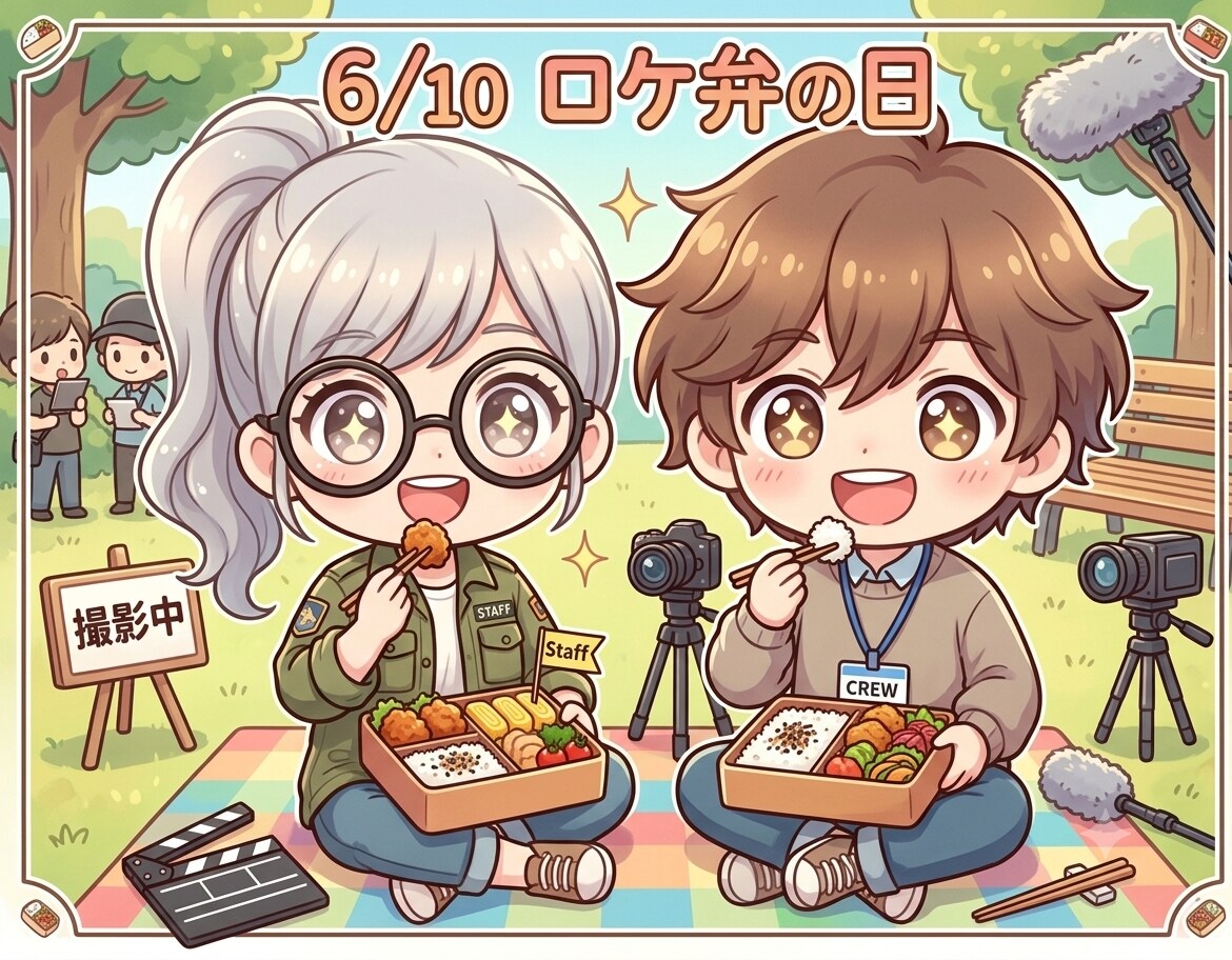 今日は「ロケ弁の日」