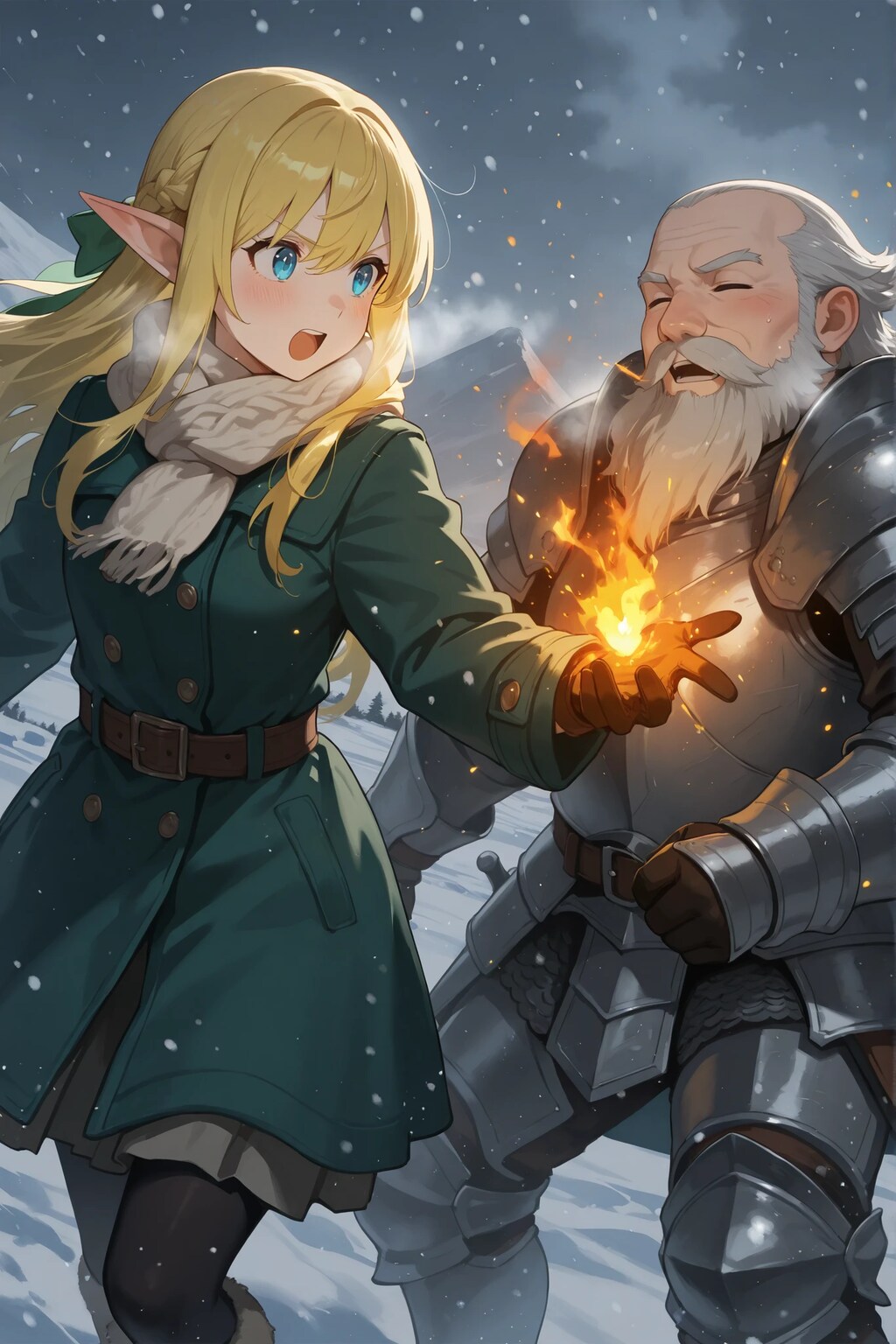 ポンドちゃんvs冬将軍