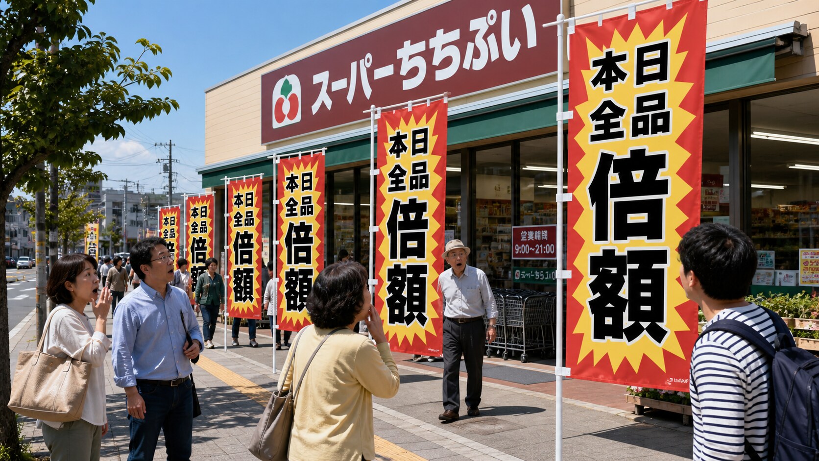 本日の倍額セール