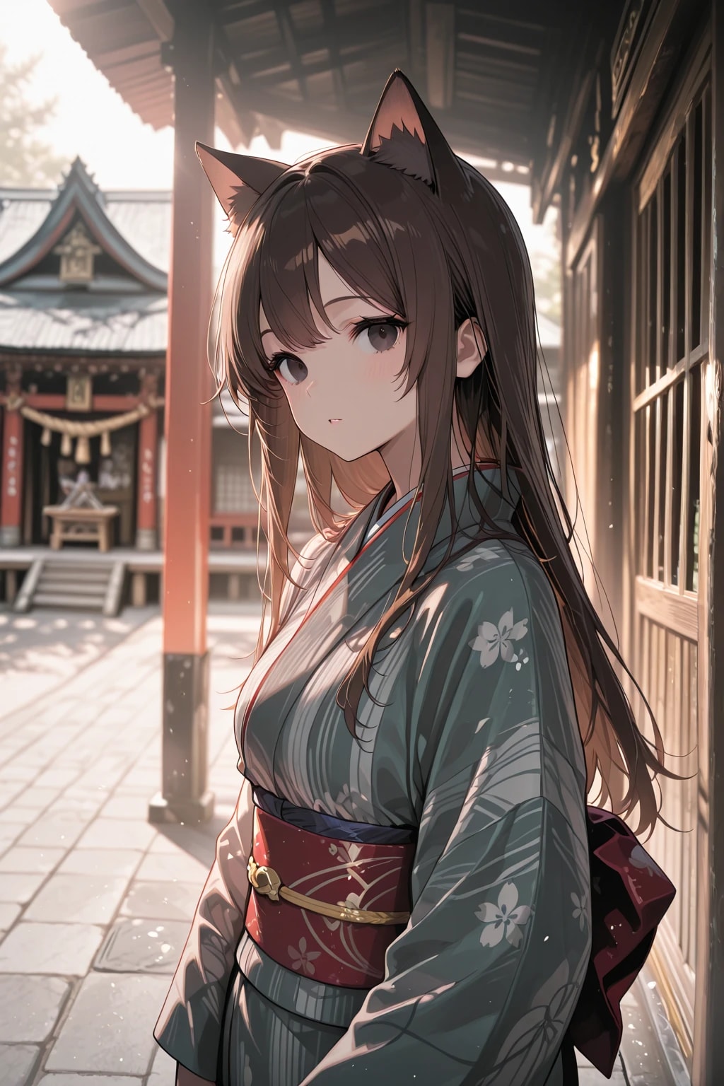 虎鼠神社ケモ耳