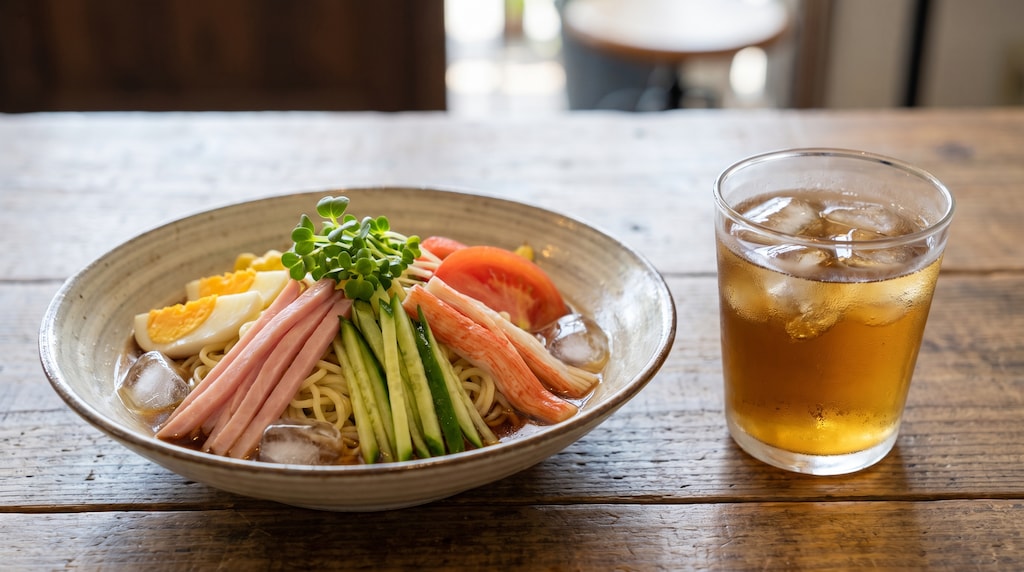 摩訶不思議食堂の冷やし中華