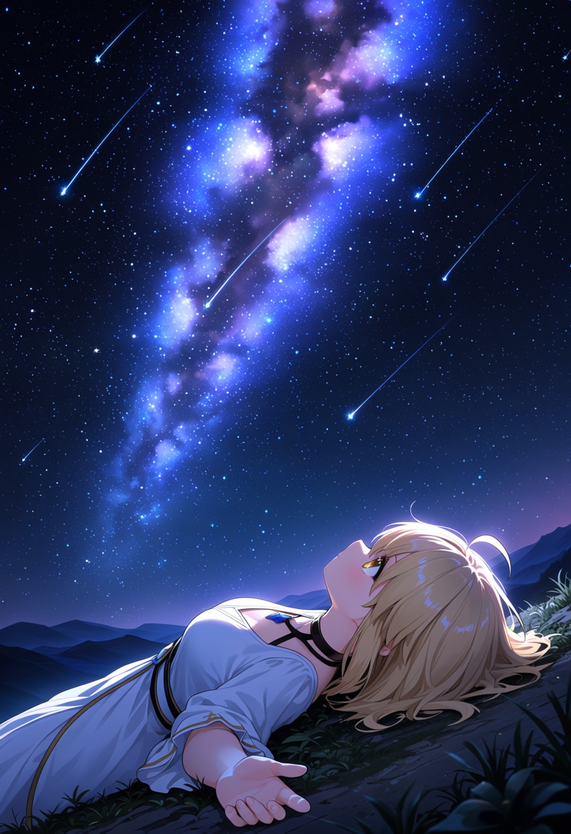 星降る夜の観測者