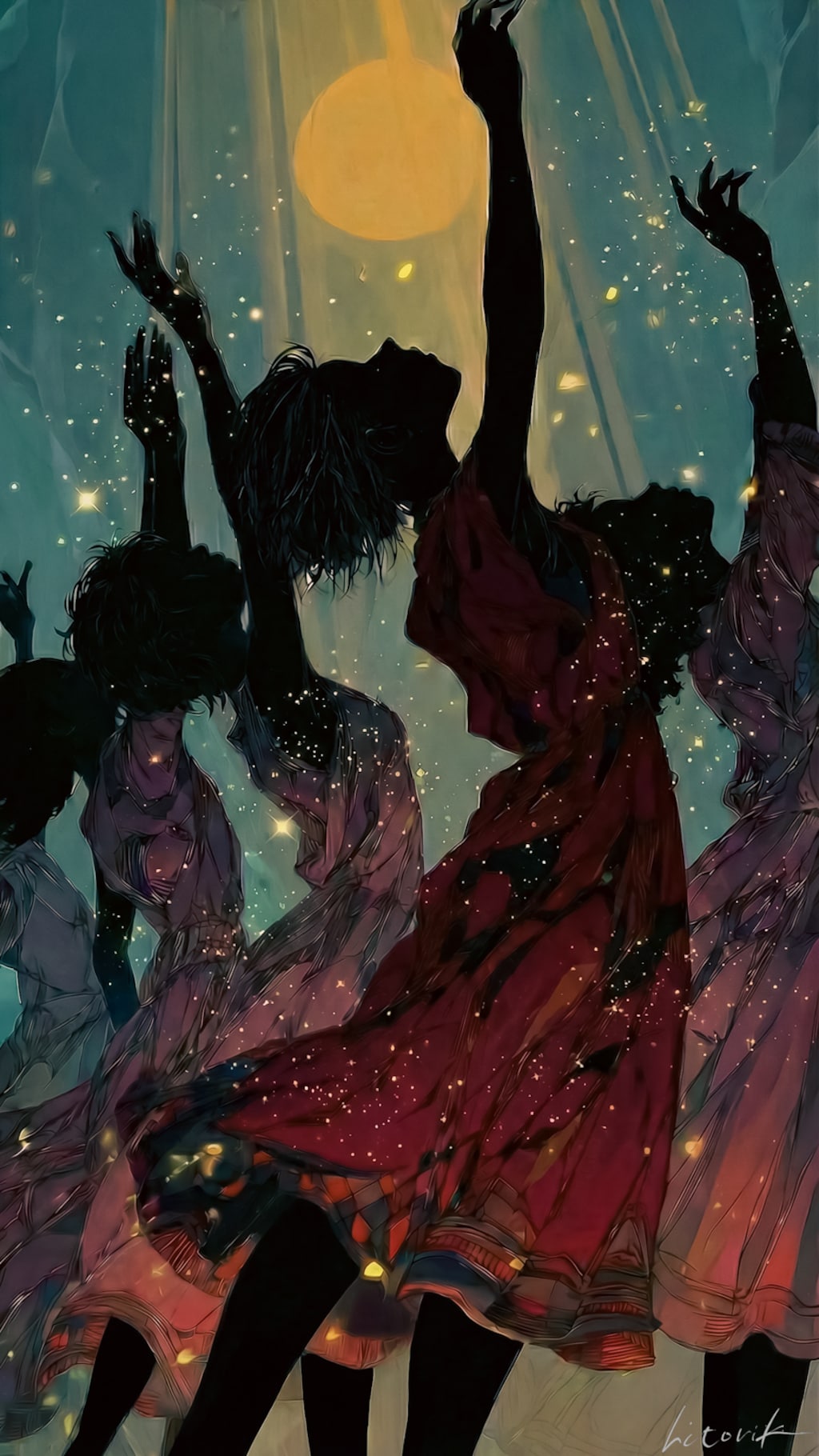 月まで届けこの瞬間／スマホ壁紙アーカイブ