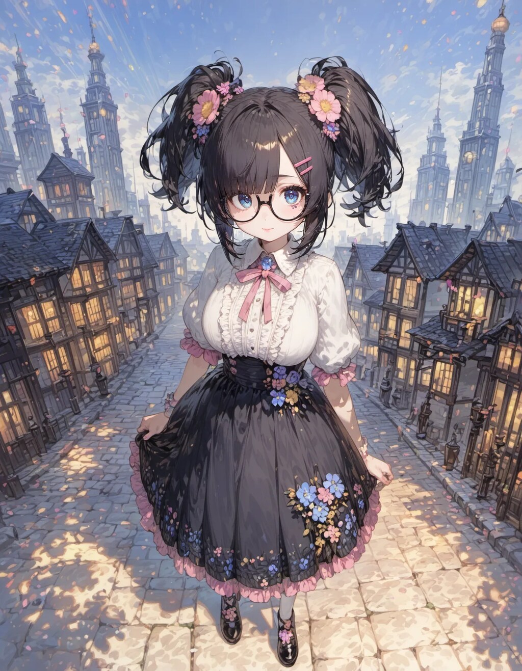 Floral Twin-Tail Chronicle