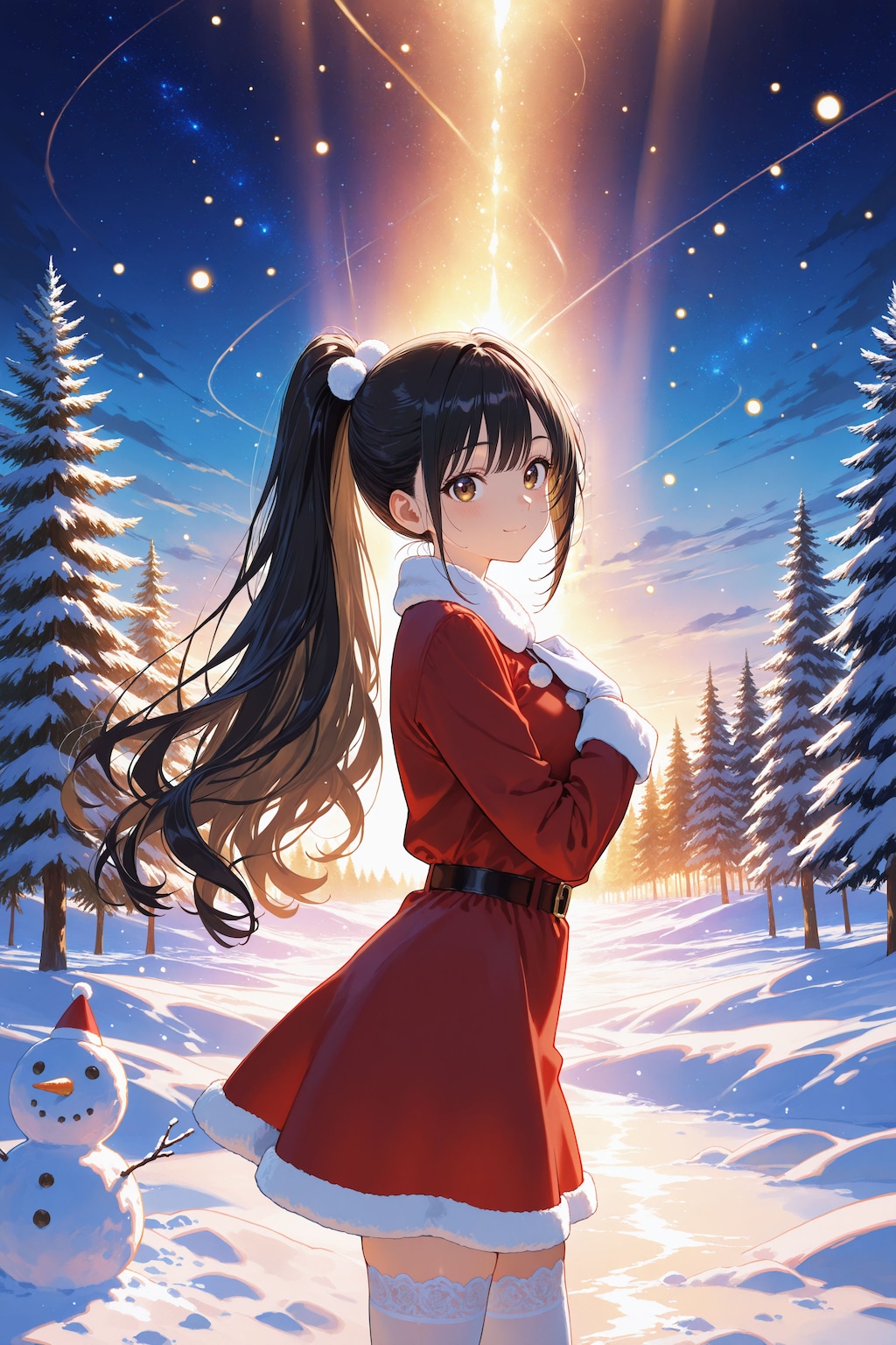 異世界の女神さま（アマテラスさん）クリスマス