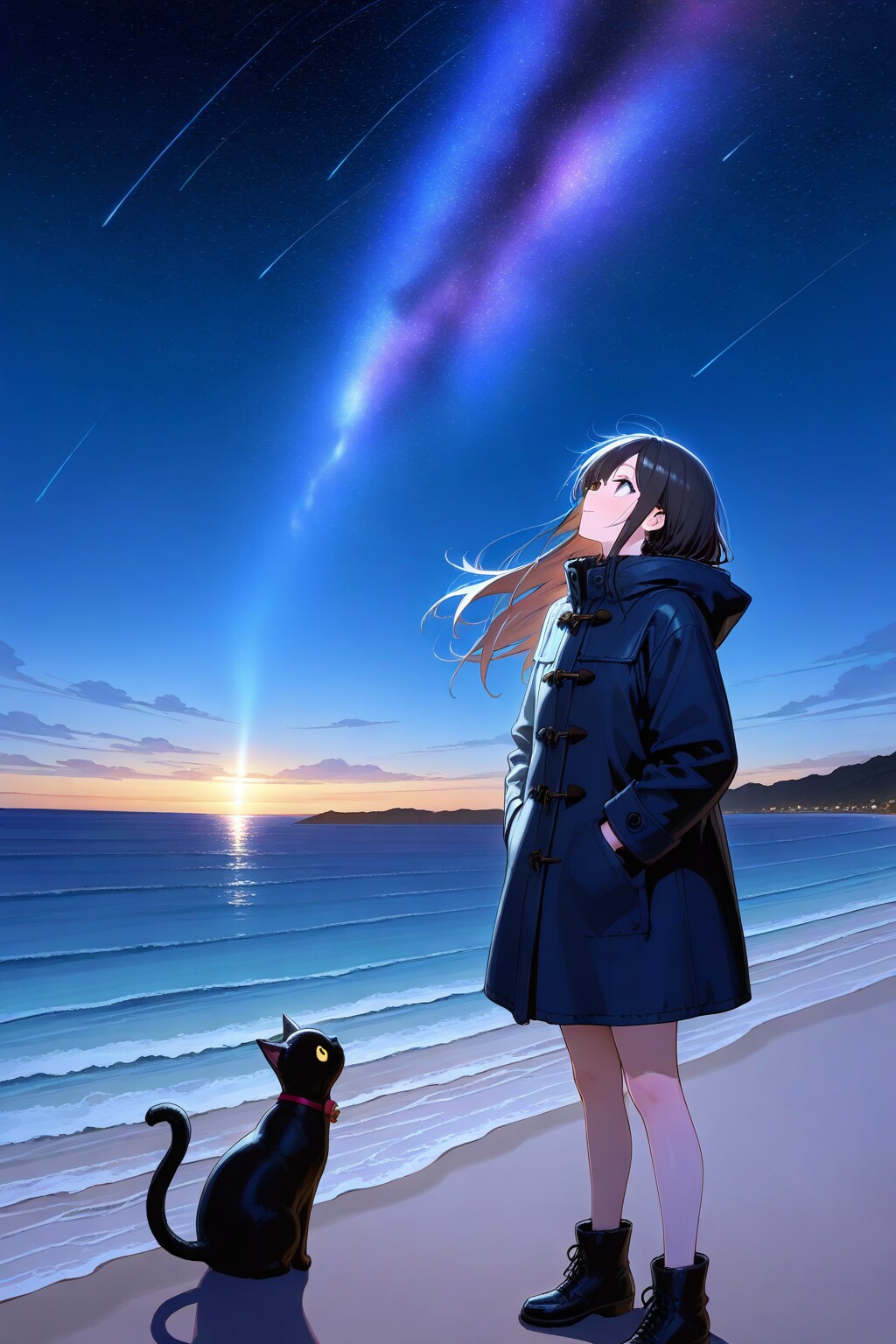 CAPE      砂浜の魔女と星空