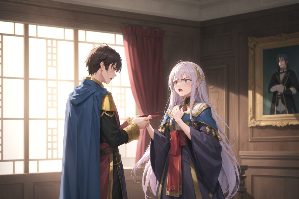 お父様(怒)vs娘(魔法使い見習い)