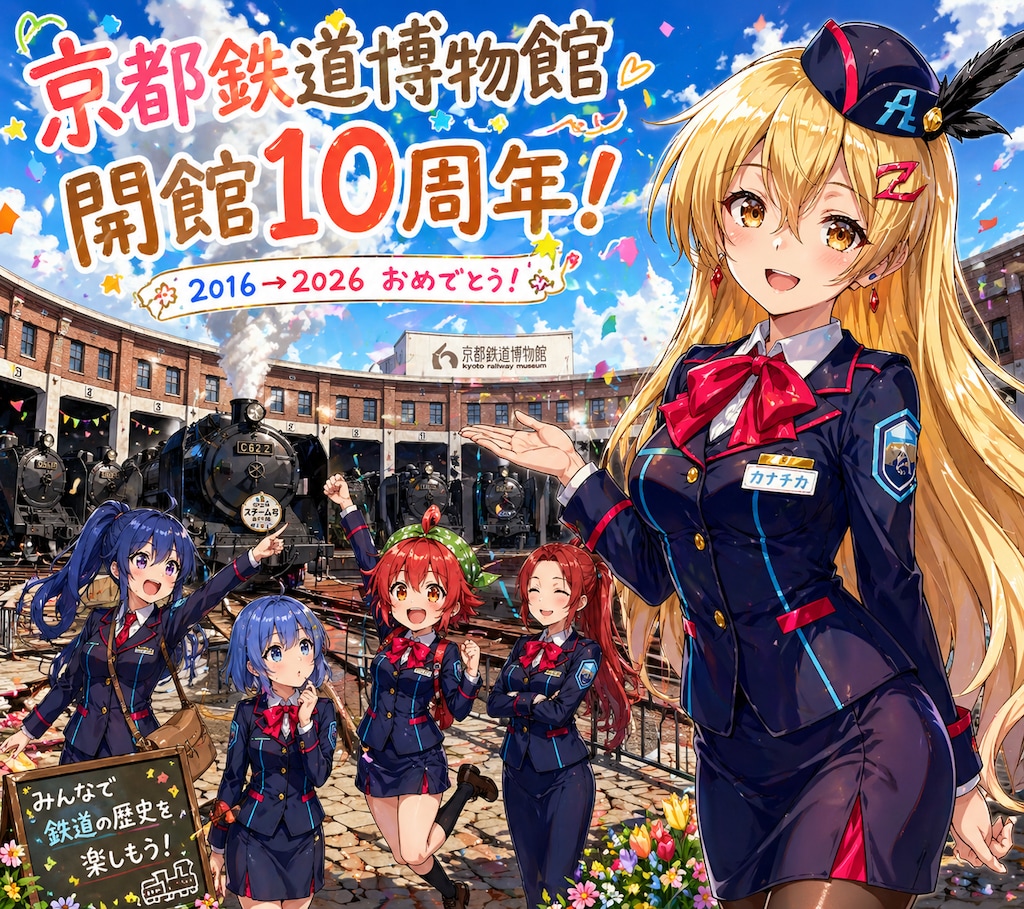 4月29日は京都鉄道博物館の開館日