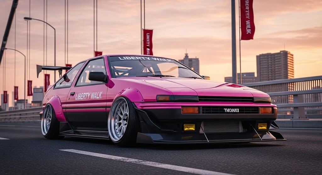 リバティーウォークAE86
