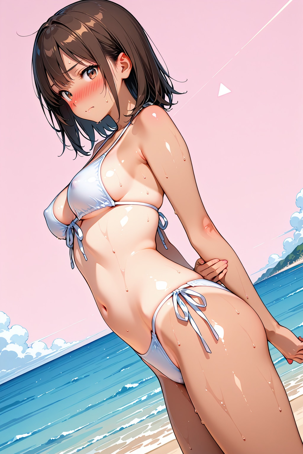 女の子の水着姿が好き。