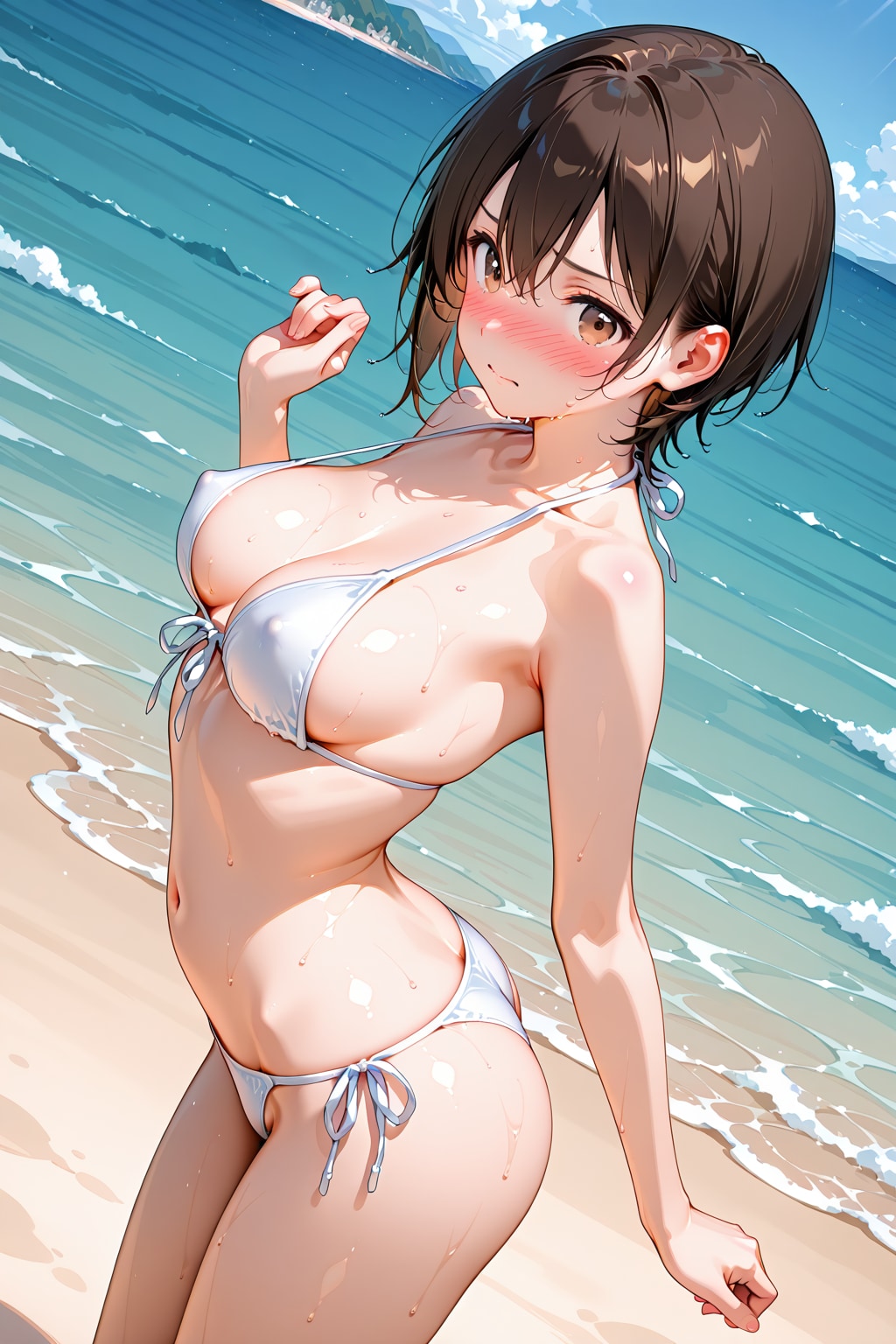 女の子の水着姿が好き。