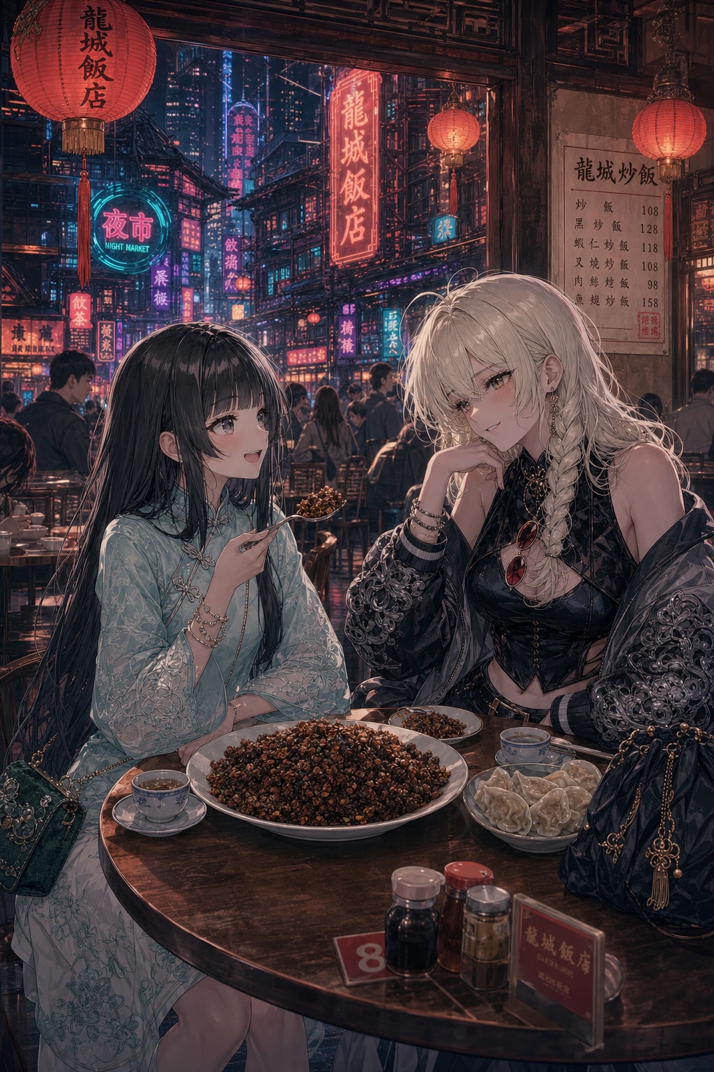 黒炒飯