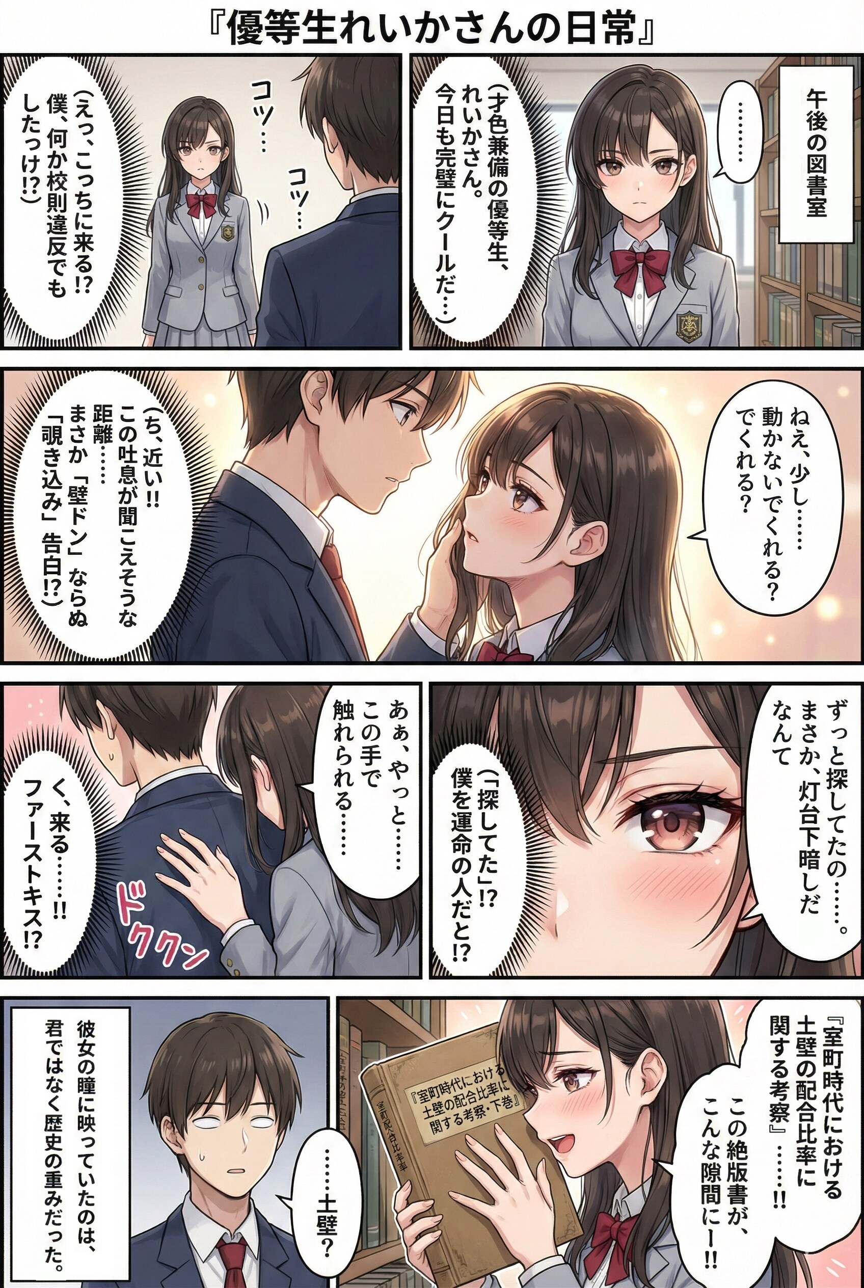 優等生れいかさんの日常① | の人気AIイラスト・グラビア