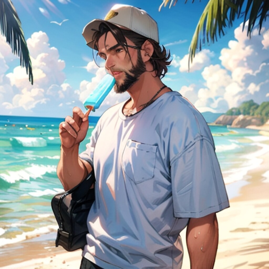 ガリ〇リ君を食らうイケオジ