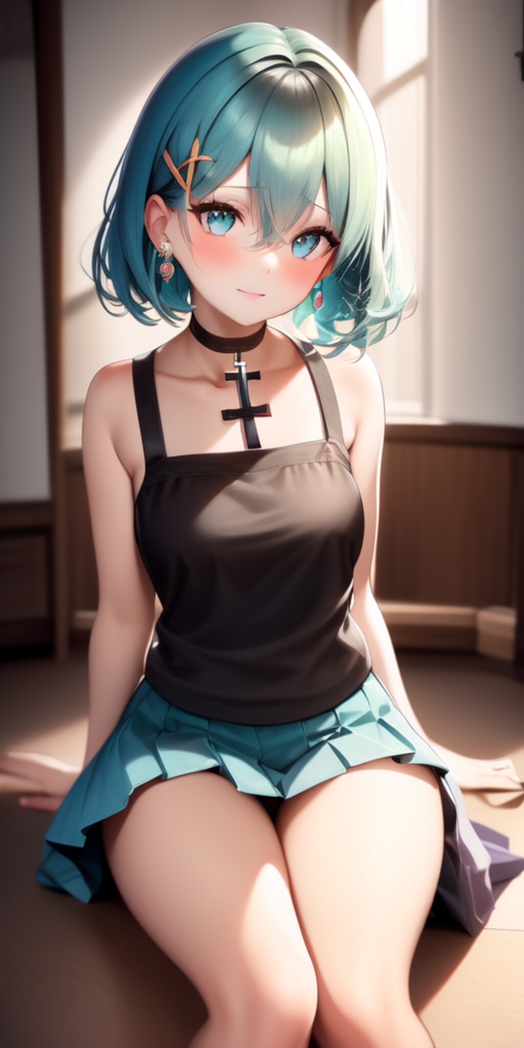 夏服, aqua , 複数のポーズ